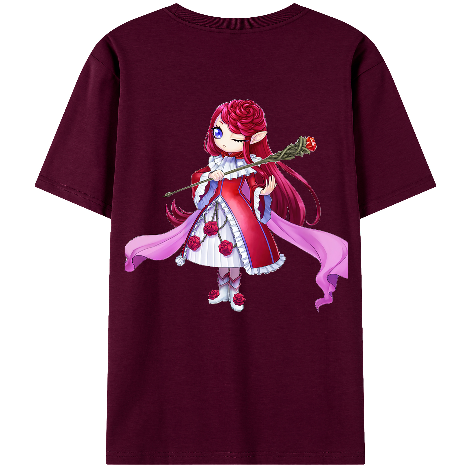 遊☆戯☆王 Yu-Gi-Oh! レディース半袖Tシャツ(バックプリント)